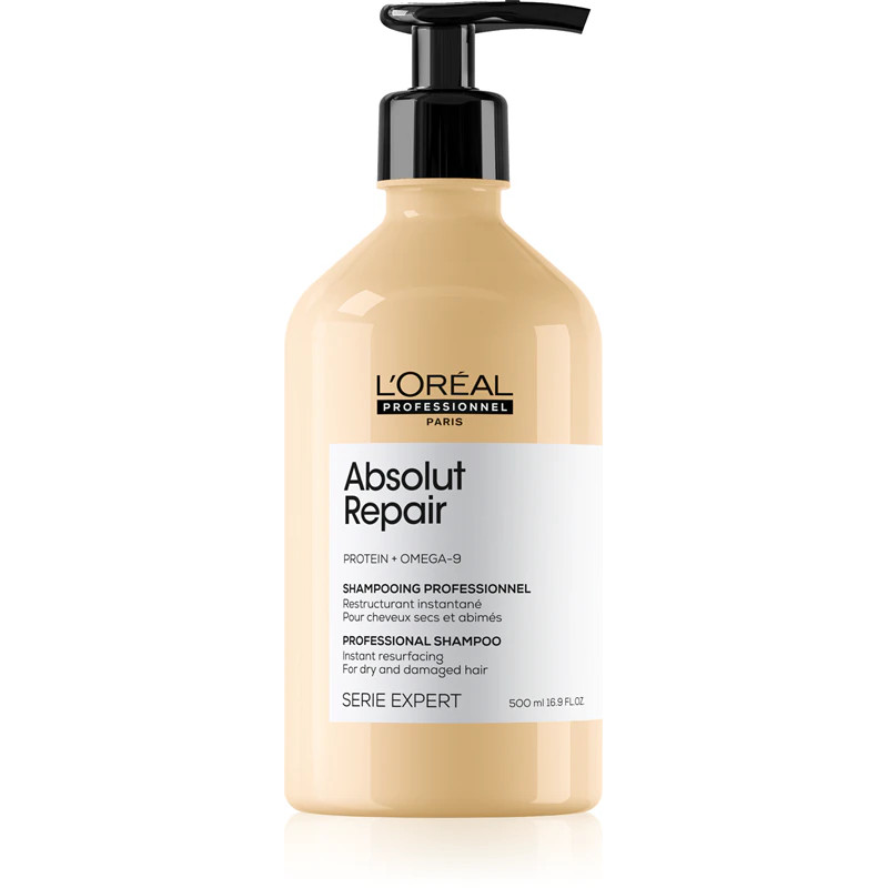 Шампунь L’Oréal Professionnel Serie Expert Absolut Repair для сухого, або пошкодженого волосся 500 мл