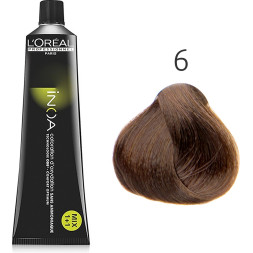 Безаміачна фарба для волосся L'Oreal Inoa 6, 60 мл