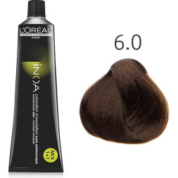Безаміачна фарба для волосся L'Oreal Inoa 6.0, 60 мл