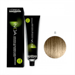 Безаміачна фарба для волосся L'Oreal Inoa 8, 60 мл